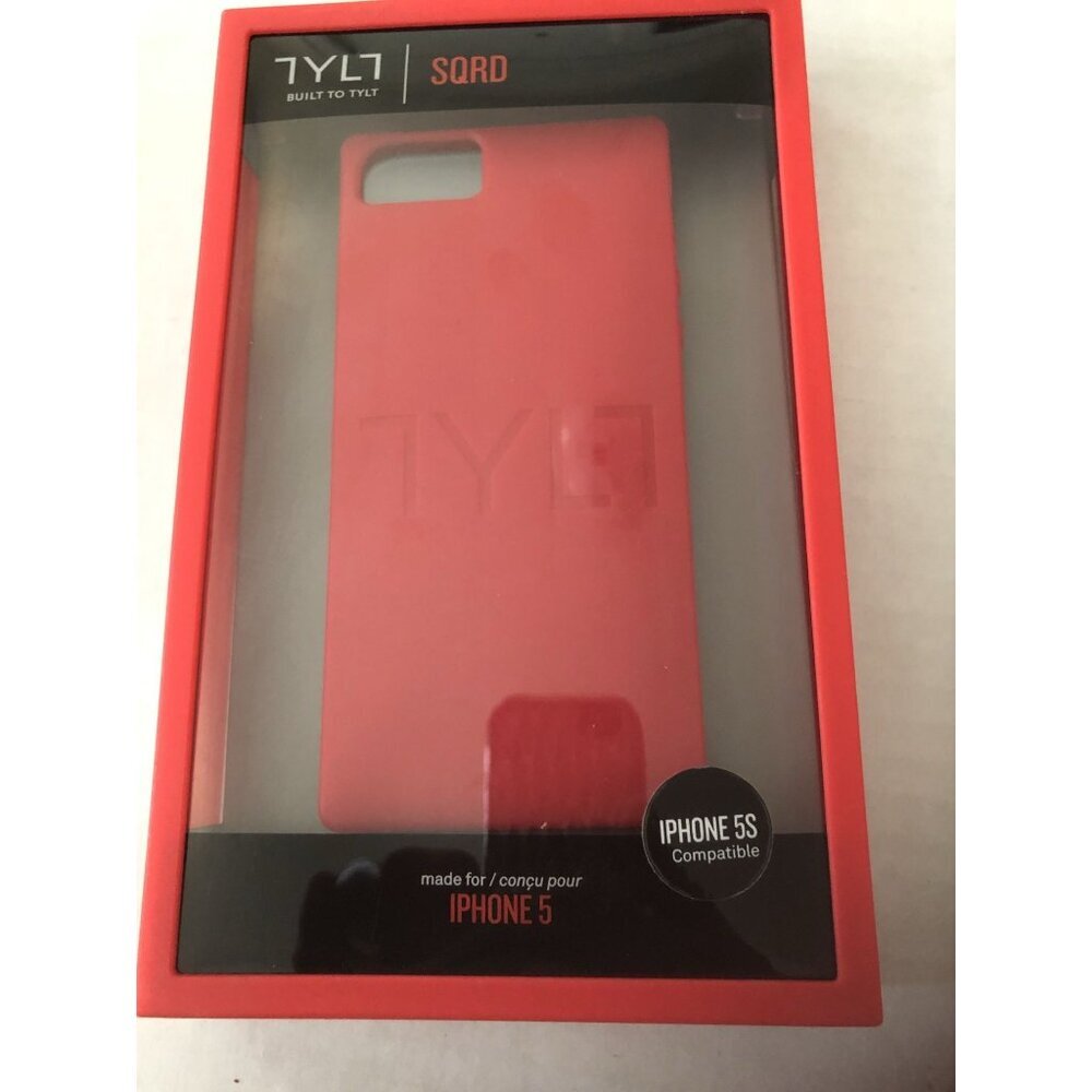 TYLT SQRD Shockproof‎ Slimline Phone Case iPhone 5s Lightweight Red
